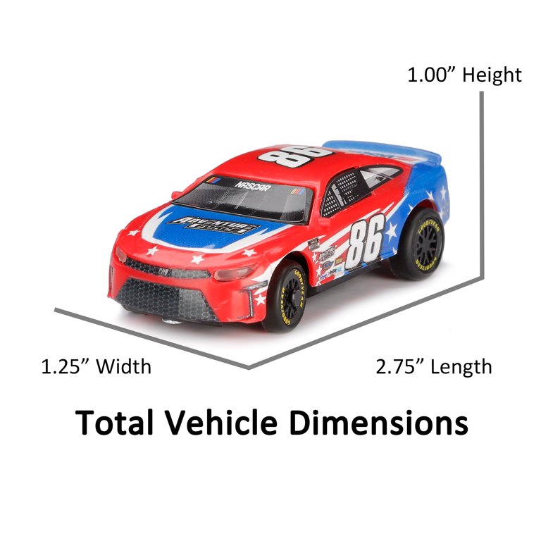 Adventure Force (1:64) RC NASCAR Nano Racer Stock Car, 6420NAS86