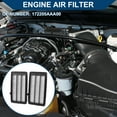 thumbnail image 2 of Filtro de aire del motor Unique Bargains No.172205AAA00 para Honda Civic 1.5L 2.0L 2016-2021 Elemento de filtro de larga duración 2 Pcs, 2 of 7