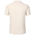 thumbnail image 5 of StSilkitty Men's 2 Piece Casual Outfits Solid Color Short Sleeve Collared V Neck Shirts and Drawstring Shorts Sets Lightweight Comfy Set, 5 of 6