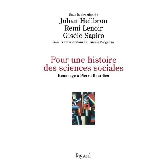 Pour une histoire des sciences sociales, (Paperback)