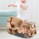 thumbnail image 5 of Modelo de coche de juguete, mezclador de hormigón de madera para niños, vehículos de ingeniería de madera, juguete para niños, eficiencia óptima, 5 of 9