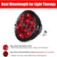 Rouge A Mené la Lumière de Traitement de Soulagement de la Douleur Ride Removel 660nm 880nm Lampe Infrarouge Nouveau – image 4 sur 5