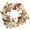 White, variant on Fall Wreath for Front Door,20 Inch Autumn Wreath with Maple Leaf,Pumpkins and White Berries,Artificial Pumpkins Wreath,Thanksgiving Wreaths,Maple Leaf Wreath Decor