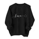 thumbnail image 4 of TaTaai Women's Valentine's Day Printed Sweatshirt, Long Sleeve Pullover Top, Round Neck Romantic Blouse, Cute Casual Wear Gift, 4 of 5