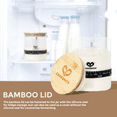 thumbnail image 5 of COOKSMITP Sourdough Starter Kit – Includes a 50oz (1500ml) Large Jar with a 4.7in (12cm) Wide Mouth, 5 of 7