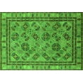 thumbnail image 1 of Ahgly Company Indoor Rectangle Oriental Green Traditional Area Rugs, 3' x 5', 1 of 4