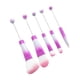 thumbnail image 5 of Juego de 5 brochas de maquillaje para ojos, ideal como regalo para el Día de la Madre o para tus hermanas. Rojo púrpura, 5 of 9