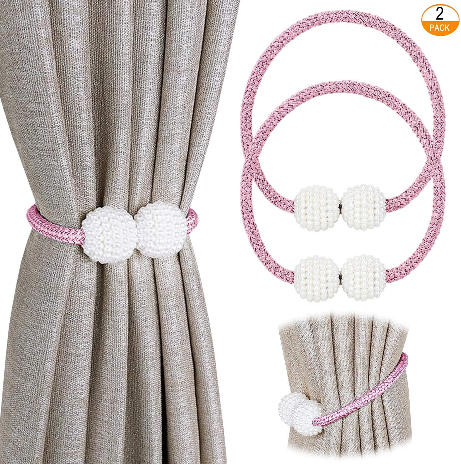 Curtain Tiebacks Clips Window Tie Backs Holders for Home