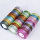 thumbnail image 2 of Cintas de satén multicolor con purpurina y cebolla, de 25 yardas, de 6 a 40 mm, para decoración de tartas, bodas, regalos, manualidades, accesorios de bricolaje, cintas de una sola cara, 2 of 5