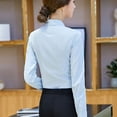 thumbnail image 2 of Camisa blanca de manga larga para mujer, blusa básica OL, ropa elegante a la moda, 2023, 2 of 5