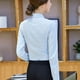 thumbnail image 2 of Camisa blanca de manga larga para mujer, blusa básica OL, ropa elegante a la moda, 2023, 2 of 5