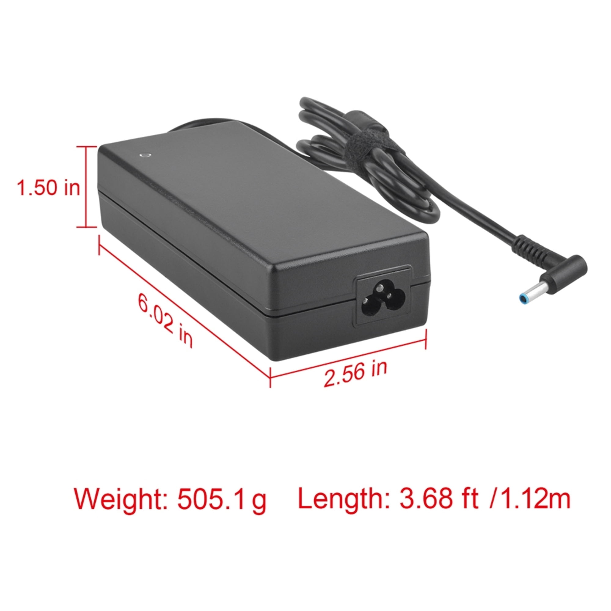 PKPOWER 19.5V 6.15A 120W AC DC Adapter For HP Envy 15t Series Notebook PC Laptop Power Supply Cord Cable Battery Charger