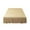 Khaki, variant on JoyMoreHome Bed Skirt Brushed Polyester Microfiber Pleated, Dust Ruffle, Solid Color Bed Ruffle, 78.74x59.06 Inch, for Indoor Outdoor Bed Decoraiton