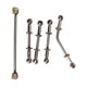 thumbnail image 3 of Bielas de trompeta Kit de reparación de trompeta Instrumentos de viento de metal Bola universal 4 piezas, 3 of 7