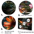thumbnail image 3 of Designart "Plants Of Fantasy In The Jungle" Plants Floater Framed Canvas Wall Art, 3 of 5