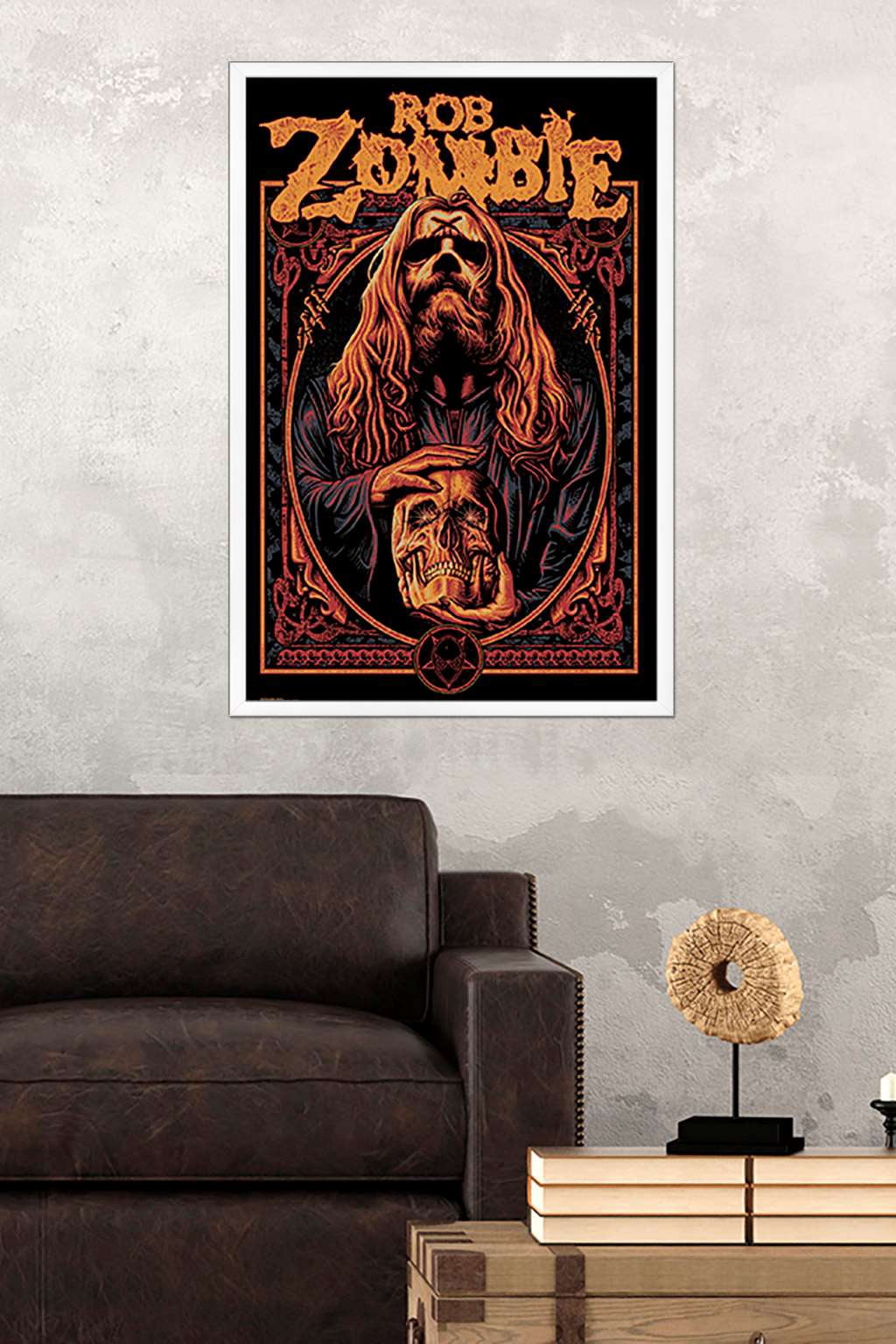 Rob Zombie - Warlock Wall Poster, 22.375" x 34", Framed
