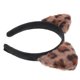 thumbnail image 3 of Diadema con orejas de gato y estampado de leopardo para mujer, accesorio para el cabello con orejas de animal esponjosas, ideal para cosplay, festivales y fiestas, 3 of 8