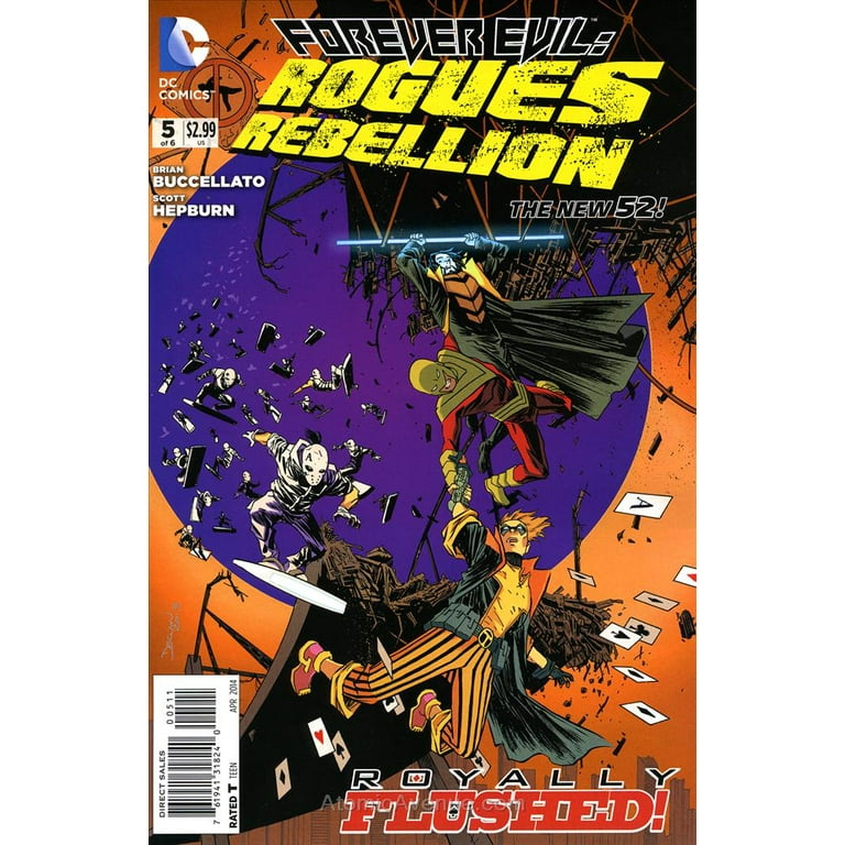 Forever Evil: Rogues Rebellion #5 VF ; DC Comic Book 