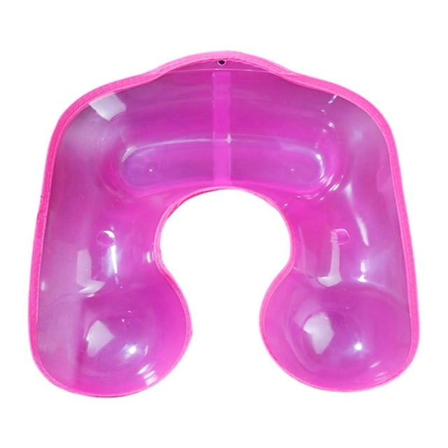 Milaget Hair Perming Neck Tray Hair Coloring Hair Cutting Reusable Hairdressing Tool Pink