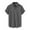 Gray, variant on Men's Vintage Button Down Bowling Shirts Short Sleeve Summer Beach Elegant Shirts For Men,Size M-4XL