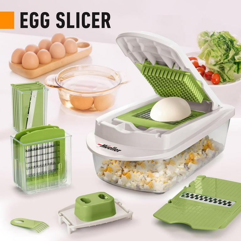 MÜELLERHOME Pro-Series 10-in-1, 8 Blade Vegetable Chopper, Onion
