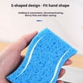 thumbnail image 6 of Qocolhg 6 Pack Multi-Purpose Sponges Kitchen,Non-Scratch Microfiber Sponges for Washing and Cleaning,Along with Heavy Duty Scrubbing Power Scrubbers,Reusable Dish Sponge for Dishes,Pots and Pans, 6 of 7