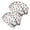 Christmas Dog Tree, variant on 2PCS Stretch Knit Skull Beanie, Hip-Hop Style, Unisex, Lightweight,Christmas Cute Reindeer Face Light Blue Pattern