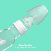 Evenflo Balance + Wide Neck BPA-Free Plastic Baby Bottles - 9oz, Clear, 6ct