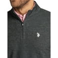 thumbnail image 2 of U.S. Polo Assn. Men's Luxe Quarter Zip Pullover, 2 of 4