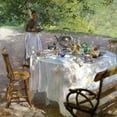 thumbnail image 3 of Hirsch-Pauli, Hanna 12x12 Black Modern Framed Museum Art Print Titled - Breakfast Time, 3 of 5