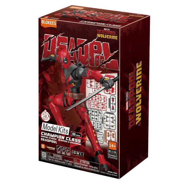 Blokees Marvel Deadpool and Wolverine Champion Class 04 Deadpool Model Kits