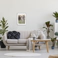 thumbnail image 2 of Stupell White Cow Farmhouse Painting Animals & Insects Painting Gray Framed Art Print Wall Art, 2 of 7