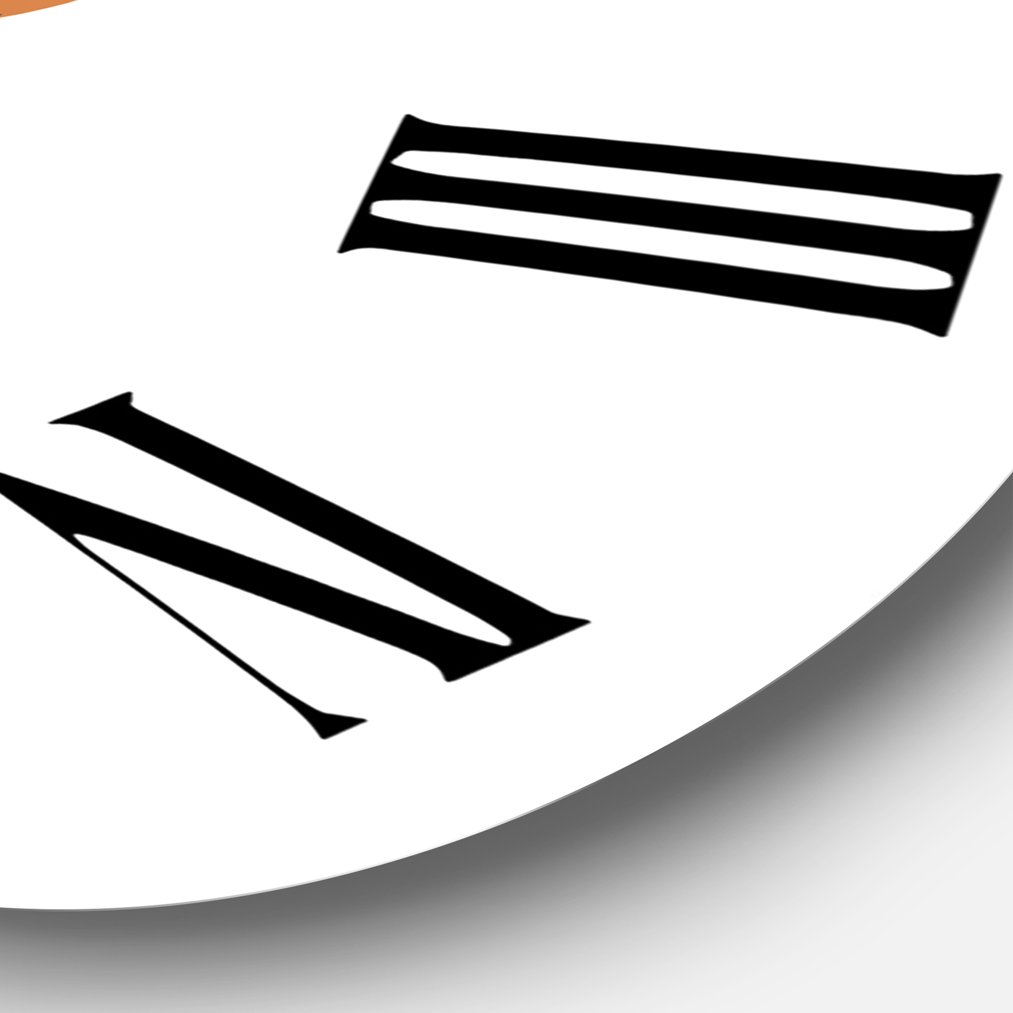 Designart 1 in Quartz Modern/Contemporary Wall Clock