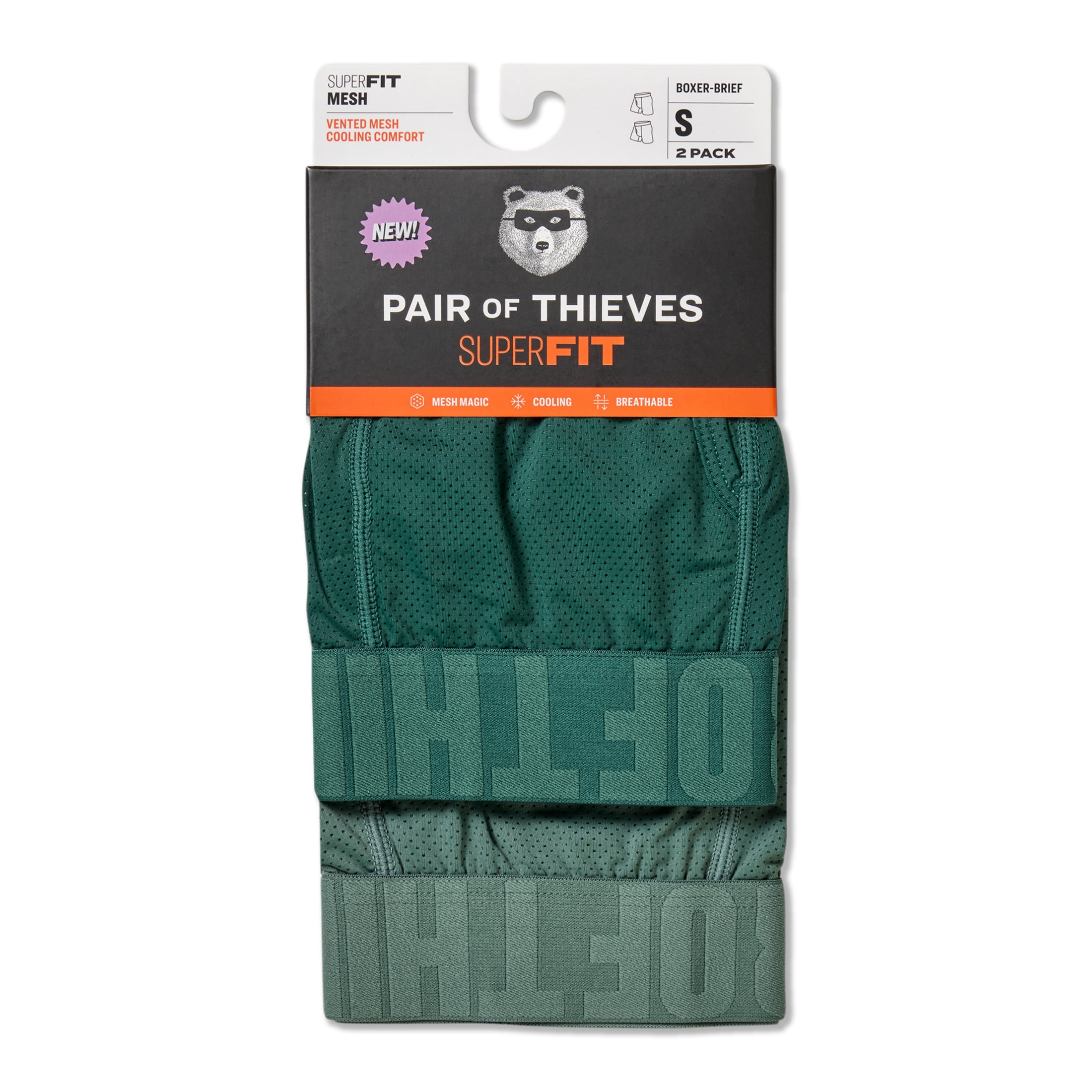 SuperFit Color Story Mesh Green 2pk S