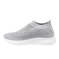 thumbnail image 2 of Alexis Bendel Women's Adult Comfort Embellished Knit Sneaker, 2 of 8
