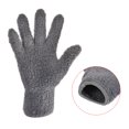 thumbnail image 5 of Guantes de limpieza de polvo Uxcell, mitones de microfibra, gris, 2 pares, 5 of 5