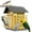Yellow, variant on SHEIGUANNI Bird Feeders for Outdoors Hanging, Metal Bird Feeder with Double Suet Cage Cake, Large Capacity, Birdfeeders Sturdy & Weatherproof, Easy to Clean & Refill, Great for Attracting Wild Birds