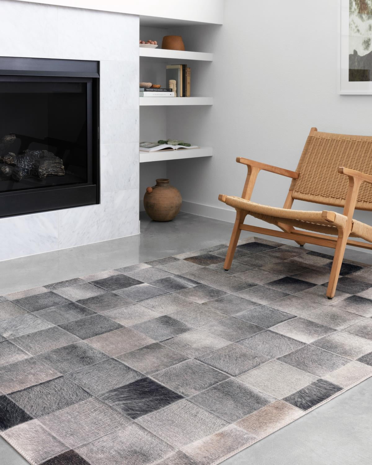 Loloi Maddox MAD-06 Charcoal / Grey 2'-3"x3'-9" Area Rug