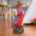 thumbnail image 2 of MeetYTOYS Realistic Parrot Birds Figurines, 2-4" Animals Figures, Educational Toy Cake Toppers Christmas Birthday Gift for Kids Toddlers, 2 of 4