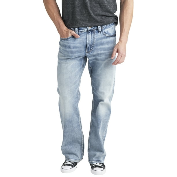 Regulatie projector Graf Silver Jeans Co. Men's Craig Easy Fit Bootcut Jeans, Waist sizes 28-44 -  Walmart.com