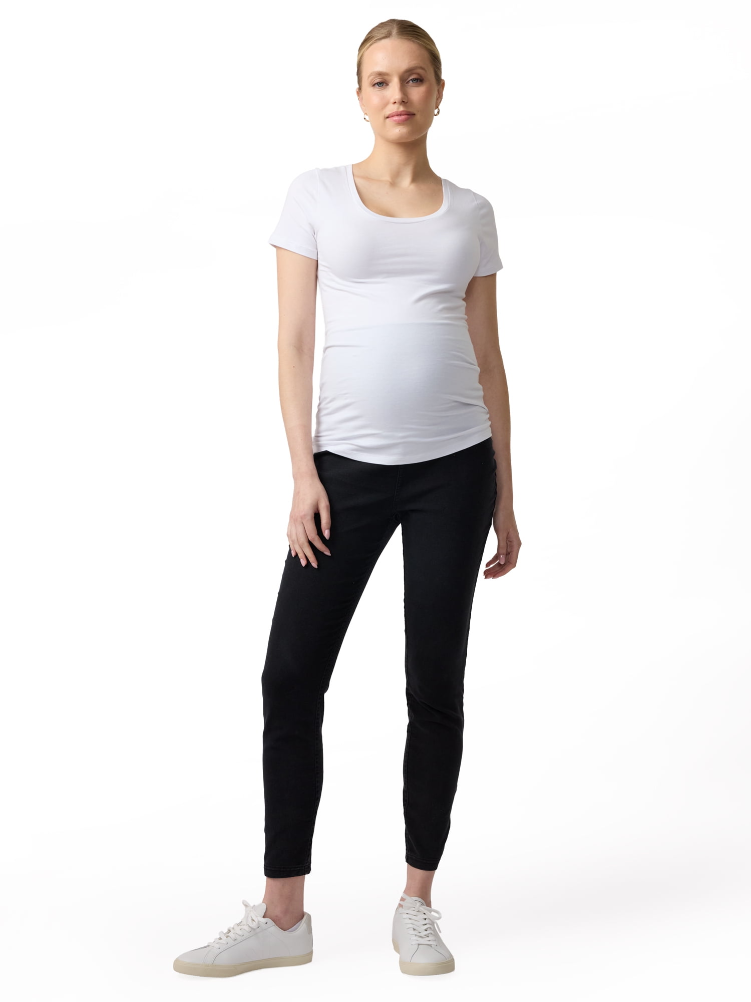 Ingrid & Isabel For Every Belly Women's Maternity Over The Belly Skinny Jegging, Sizes S-XXL