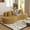 Mustard Yellow, variant on 94.49" Modern Curved Sectional Sofa, 3 Seat Half Moon Compressed Modular Couch for Living Room Office Apartment, Dark Gray