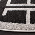 thumbnail image 4 of Safavieh Amherst Denton Geometric Area Rug, Anthracite/Light Gray, 7' x 7' Round, 4 of 9