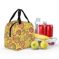 thumbnail image 4 of Disketp Colourful Tie Dye 1 Lunch Bag for Women Men, Leakproof Thermal Cooler Sack Food Handbags Case High Capacity forTravel Work School Picnic, 4 of 5