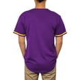 thumbnail image 3 of Lappel Men's Baseball Button Down Jersey College Sports Team Uniforms Hipster Shirts Made in USA, 3 of 4