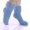 Sky Blue, variant on Luowei Fashion Sock Slippers, Brown Winter Thermal Christmas Sock Slippers, Women'sFashionable Multi Color Solid Color Comfortable Socks Winter Fleece Warm Socks, One Size