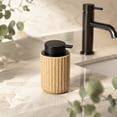 thumbnail image 1 of ZZkhGO Ceramic Soap Dispenser Refillable, Hand Soap Dispenser with Pump, Modern Lotion Dispenser for Bathroom Kitchen, Yellow, 1 of 6
