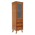 thumbnail image 4 of Kitchen Bamboo Storage Cabinet Large Capacity Storage Cupboard Durable Cabinet, 4 of 34