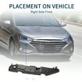 thumbnail image 3 of Soporte de parachoques único Bargains Bracket Retenedor de parachoques delantero derecho No.86514C1000 para Hyundai Sonata 2015-2017, 3 of 6