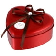 thumbnail image 1 of Cajas de hojalata para dulces de boda, contenedores de dulces con forma de corazón, estuche creativo para dulces, 1 of 8
